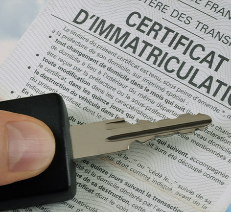 certificat immatriculation